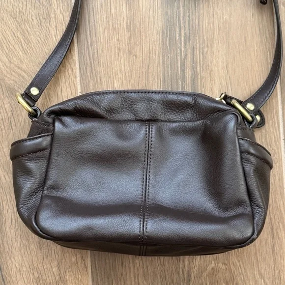 COACH F25150 Vintage Small Brown Campbell Camera Bag